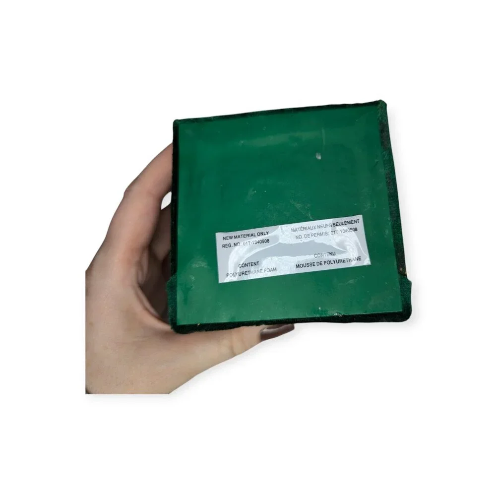 Pier One Li Bien Round Globe Christmas Ornament with Green Velvet Box 4
